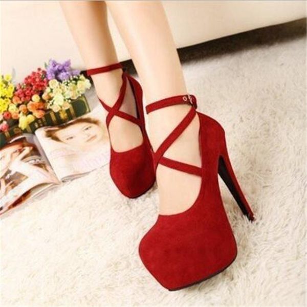 new fashion high-heeled shoes woman pumps wedding party shoes platform fashion women high heels 11cm suede black 8size
new fashion high-heeled shoes woman pumps wedding party shoes platform fashion women high heels 11cm suede black 8size