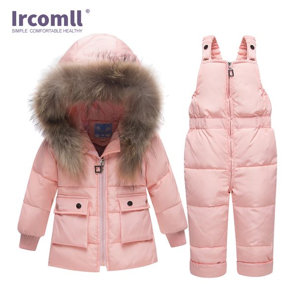 ircomll russia winter children's clothing sets boys girls suit kids snow wear jackets parka white duck down coat+overalls
ircomll russia winter children's clothing sets boys girls suit kids snow wear jackets parka white duck down coat+overalls