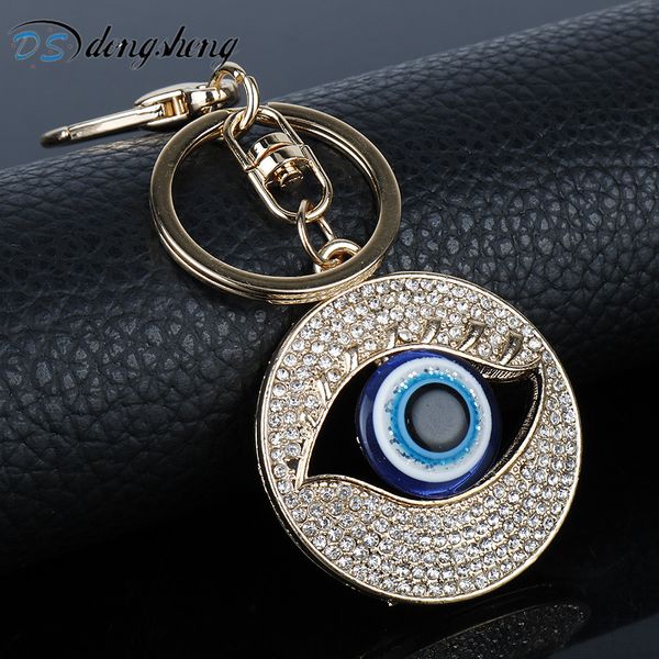 dongsheng fashion crystal evil eye key ring car keychain women charms handbag pendant key chains for women men jewelry-50, Silver
dongsheng fashion crystal evil eye key ring car keychain women charms handbag pendant key chains for women men jewelry-50, Silver