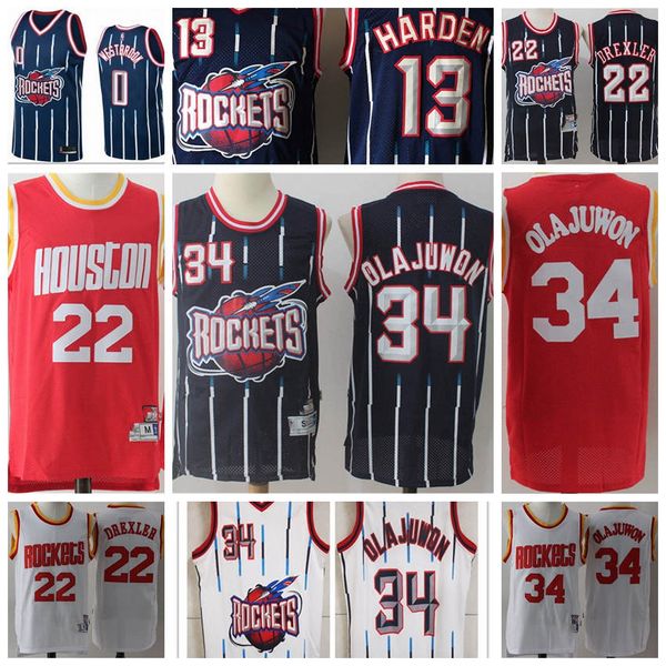 34 hakeem olajuwon houston rockets men mitchell & ness 1996-97 hardwood classics swingman basketball jersey navy, Black;red
34 hakeem olajuwon houston rockets men mitchell & ness 1996-97 hardwood classics swingman basketball jersey navy, Black;red