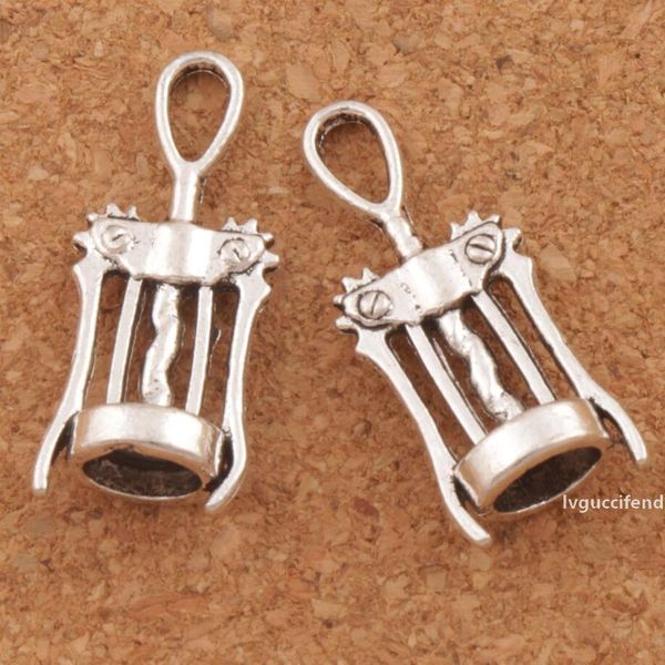 wine corkscrew opener charms 100pcs/lot antique silver pendants jewelry diy fit necklace bracelets creative opener tools
wine corkscrew opener charms 100pcs/lot antique silver pendants jewelry diy fit necklace bracelets creative opener tools