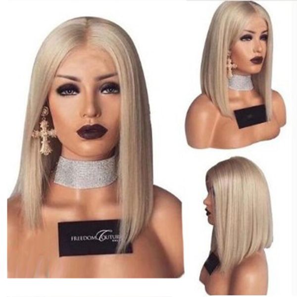 fashionable new style european and american wig female light gold split bobo short straight wig bob hair set, Black;brown
fashionable new style european and american wig female light gold split bobo short straight wig bob hair set, Black;brown