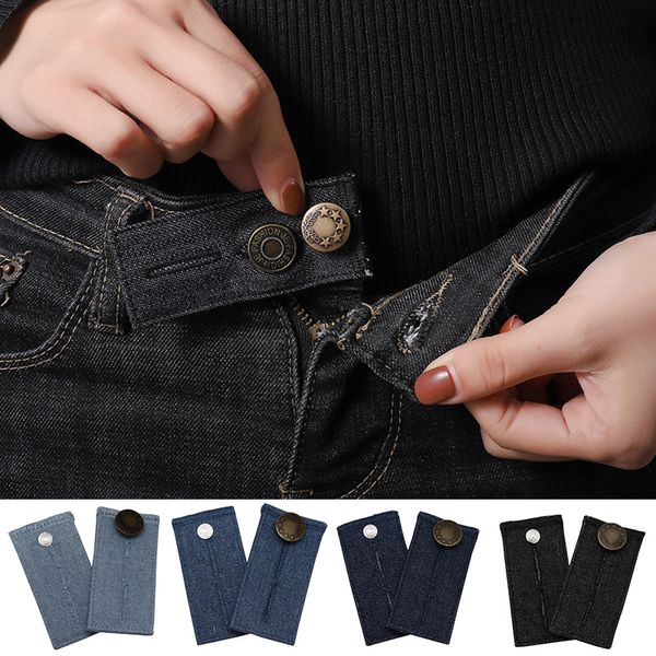 2pc elastic waist extenders adjustable waistband expanders for men and women jeans pants button extender belt accessories, Black;brown
2pc elastic waist extenders adjustable waistband expanders for men and women jeans pants button extender belt accessories, Black;brown