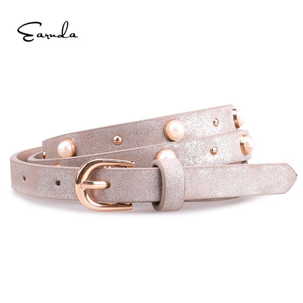earnda pearl belts for women leather jeans belt luxury designer women's skinny strap for dress party shiny belt, Black;brown
earnda pearl belts for women leather jeans belt luxury designer women's skinny strap for dress party shiny belt, Black;brown