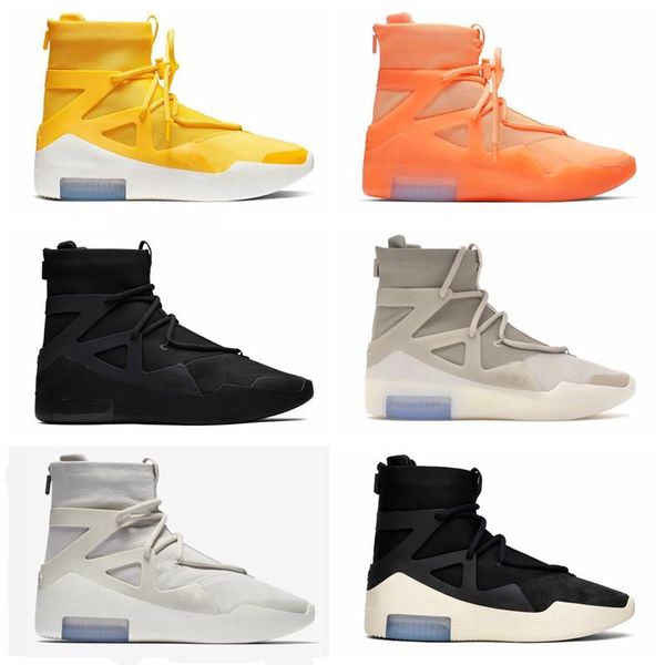 fear of god 1 fog oatmeal light bone triple black high basketball shoes mens trainers authentic sport sneakers size 40-46, White;red
fear of god 1 fog oatmeal light bone triple black high basketball shoes mens trainers authentic sport sneakers size 40-46, White;red