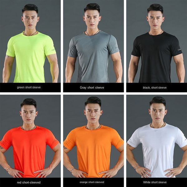 6ytep fitness sports men's pro running high elasticity quick-drying clothes short sleeve fitness sports men's pro running tights t, Black
6ytep fitness sports men's pro running high elasticity quick-drying clothes short sleeve fitness sports men's pro running tights t, Black