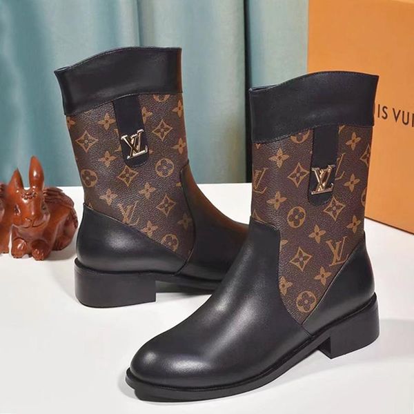 women luxury ankle boots leather bottes femmes luxury style chaussures de femme lady party womens shoes casual with origin box fast shipping, Black
women luxury ankle boots leather bottes femmes luxury style chaussures de femme lady party womens shoes casual with origin box fast shipping, Black