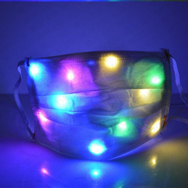 led party masks for women men bar luminous face mask face masks rainbow color lights change masks protective cover d72108, Blue
led party masks for women men bar luminous face mask face masks rainbow color lights change masks protective cover d72108, Blue