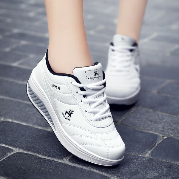 wgznyn 2020 platform sport shoes for women sneakers pu leather breathable comfortable fashion womens walking casual shoes, Black
wgznyn 2020 platform sport shoes for women sneakers pu leather breathable comfortable fashion womens walking casual shoes, Black