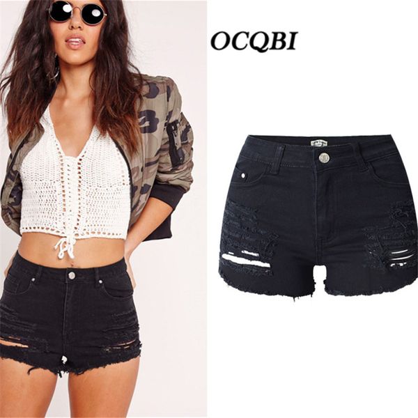 plus size streetwear high waist distressed short black jeans for women skinny boyfriend denim jeans, Blue
plus size streetwear high waist distressed short black jeans for women skinny boyfriend denim jeans, Blue
