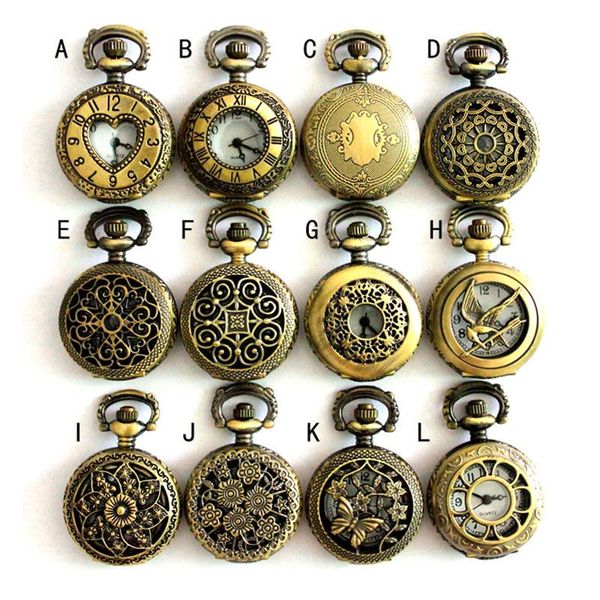 apw002) assorted 12 designs vintage bronze steampunk pocket watch necklace watch pendant,whoesale,xmas party gift. t200502, Slivery;golden
apw002) assorted 12 designs vintage bronze steampunk pocket watch necklace watch pendant,whoesale,xmas party gift. t200502, Slivery;golden