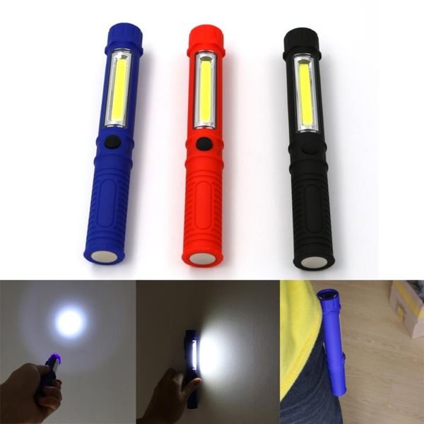 3 цвета светодиодные cob led портативный пластиковые идеальный факел лампы с магнитным и зажимом для кемпинга outdoor sports light
3 цвета светодиодные cob led портативный пластиковые идеальный факел лампы с магнитным и зажимом для кемпинга outdoor sports light