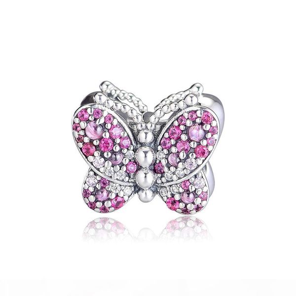 2019 spring 925 sterling silver jewelry dazzling rose butterfly charm beads fits pandora bracelets necklace for women diy making, Bronze;silver
2019 spring 925 sterling silver jewelry dazzling rose butterfly charm beads fits pandora bracelets necklace for women diy making, Bronze;silver