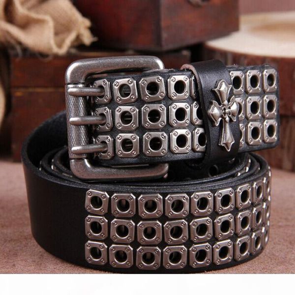 wholesale- 100% layer designers men rivet punk belt cow genuine leather cintos masculinos male women rock hip hop strap waist, Black;brown
wholesale- 100% layer designers men rivet punk belt cow genuine leather cintos masculinos male women rock hip hop strap waist, Black;brown