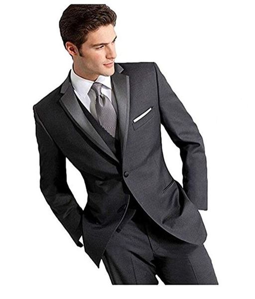 2020 gray suit mens wedding suits custom made slim fit business suit men fashion groom tuxedos 3 piece set (jacket+vest+pants, White;black
2020 gray suit mens wedding suits custom made slim fit business suit men fashion groom tuxedos 3 piece set (jacket+vest+pants, White;black
