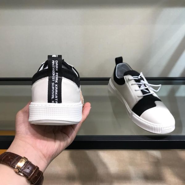 2019j spring and summer new limited edition british wild shoes men's casual shoes, color matching comfortable white shoes11, Black
2019j spring and summer new limited edition british wild shoes men's casual shoes, color matching comfortable white shoes11, Black