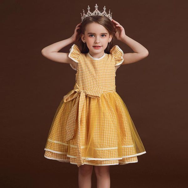 fashion lace flower girl dresses boho rustic first communion kids wedding party prom gown cute dresses for little girls, Red;yellow
fashion lace flower girl dresses boho rustic first communion kids wedding party prom gown cute dresses for little girls, Red;yellow