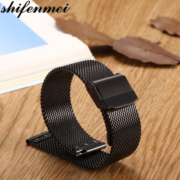 watch bands 22mm black strap metal mesh stainless steel wristwatch band women men bracelet fashion, Black;brown
watch bands 22mm black strap metal mesh stainless steel wristwatch band women men bracelet fashion, Black;brown