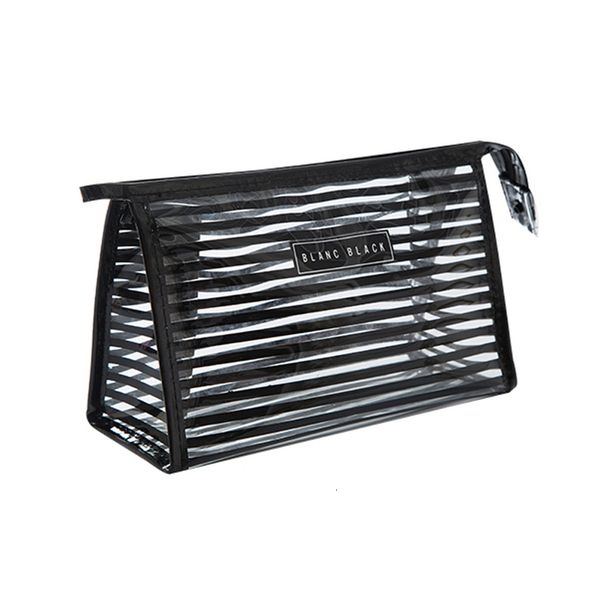 stripe pvc women cosmetic bag fashion waterproof beauty case translucence makeup organizer portable travel zipper toiletry pouch
stripe pvc women cosmetic bag fashion waterproof beauty case translucence makeup organizer portable travel zipper toiletry pouch