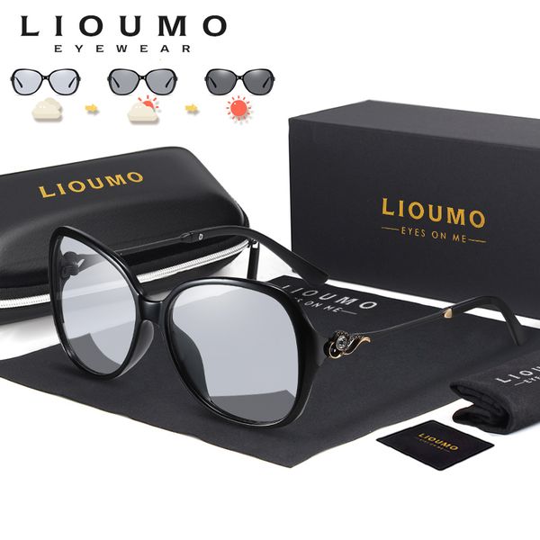 lioumo 2020 fashion oversized sunglasses polarized women pchromic sun glasses chameleon anti blue light lunette de soleil, White;black
lioumo 2020 fashion oversized sunglasses polarized women pchromic sun glasses chameleon anti blue light lunette de soleil, White;black