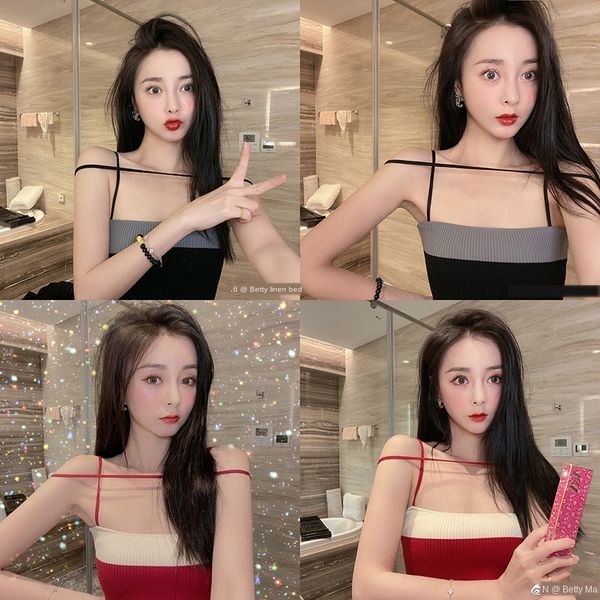 sq26s 2020 new korean slim strapless shoulder sleeveless female 2020 new korean slim strapless shoulder vest sleeveless vest t, Camo
sq26s 2020 new korean slim strapless shoulder sleeveless female 2020 new korean slim strapless shoulder vest sleeveless vest t, Camo