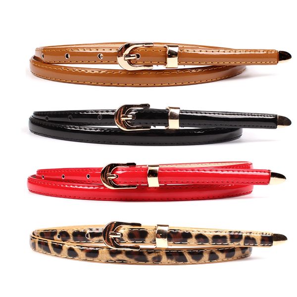 solid color belt metal buckle thin casual belts for women leather belt lady girls straps waistband, Black;brown
solid color belt metal buckle thin casual belts for women leather belt lady girls straps waistband, Black;brown