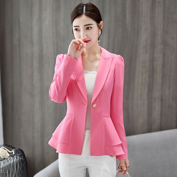 samgpilee stylish women cotton blend slim business blazers work wear comfortable suit outwear new 2020 autumn spring, White;black
samgpilee stylish women cotton blend slim business blazers work wear comfortable suit outwear new 2020 autumn spring, White;black