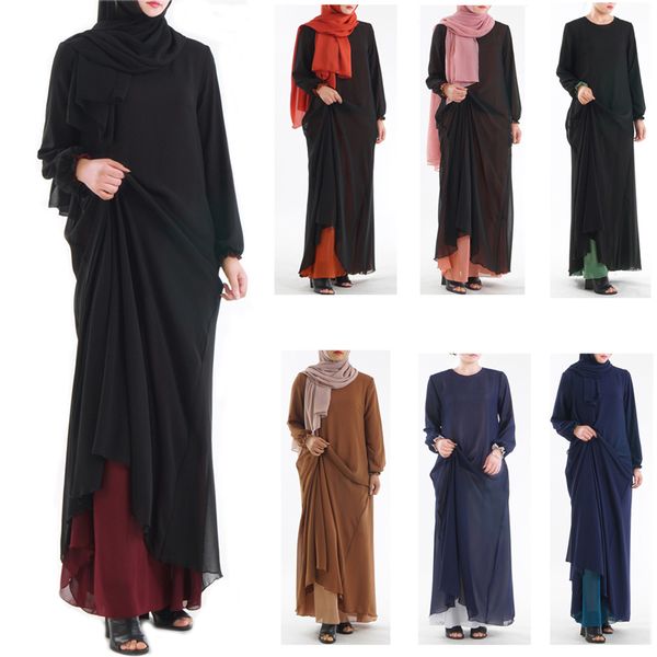 hijab double-sided dresses ramadan eid chiffon abaya dubai turkey arabic muslim dress women maroc kaftan sukienki vestidos robe
hijab double-sided dresses ramadan eid chiffon abaya dubai turkey arabic muslim dress women maroc kaftan sukienki vestidos robe