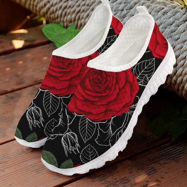 forudesigns summer flats red flower pattern woman slip on sneaker mesh 3d custom print lazy shoes for women lightweight footwear, Black
forudesigns summer flats red flower pattern woman slip on sneaker mesh 3d custom print lazy shoes for women lightweight footwear, Black
