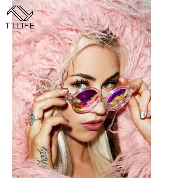 ttlife kaleidoscope sunglasses rave festival holographic cosplay party carnival night club accessories faceted mosaic yjhh0343, White;black
ttlife kaleidoscope sunglasses rave festival holographic cosplay party carnival night club accessories faceted mosaic yjhh0343, White;black