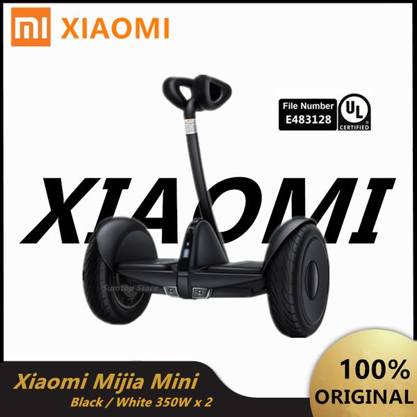 

original ninebot xiaomi mijia mini self salance scooter two wheel smart electric scooter hoverboard skate board for go kart kit
