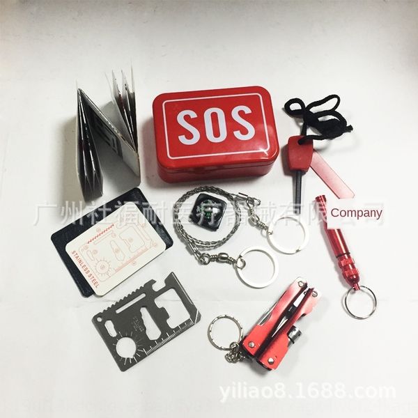 self-rescue box emergency outdoor tools field survival tool knife emergency bag combination set soslife box
self-rescue box emergency outdoor tools field survival tool knife emergency bag combination set soslife box