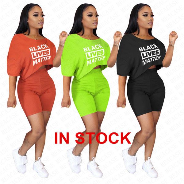 women tracksuit designer black lives matter off shoulder t shirt crop and shorts 2 pieces outfit 2020 summer sports suit s-xxl d7615, White
women tracksuit designer black lives matter off shoulder t shirt crop and shorts 2 pieces outfit 2020 summer sports suit s-xxl d7615, White