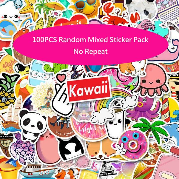 pack of 100pcs random stickers mixed beat value waterproof no-repeat sticker for bottle skateboard lapnotebook car decals
pack of 100pcs random stickers mixed beat value waterproof no-repeat sticker for bottle skateboard lapnotebook car decals