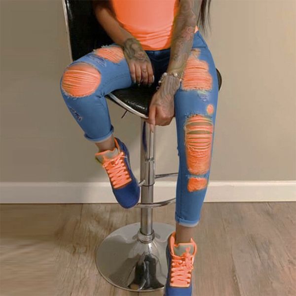 20ss womens designer jeans with hole fashion european and american style women streetwear jeans pants quality pants size s-3xl, Blue
20ss womens designer jeans with hole fashion european and american style women streetwear jeans pants quality pants size s-3xl, Blue