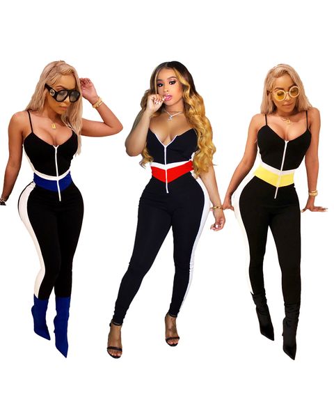 2020 new clothing china wholesale european and american women's jumpsuits & rompers two-tone stitching suspender jumpsuit, Black;white
2020 new clothing china wholesale european and american women's jumpsuits & rompers two-tone stitching suspender jumpsuit, Black;white