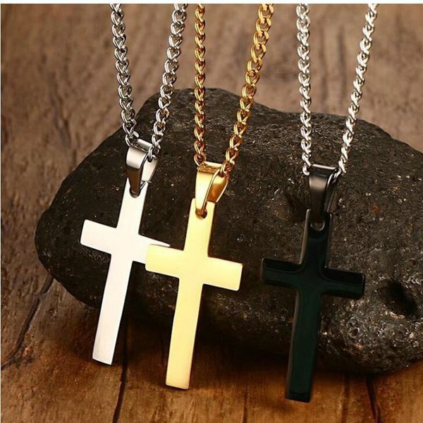 mens stainless steel cross pendant necklaces men s religion faith crucifix charm titanium steel chain for women fashion jewelry gift, Silver
mens stainless steel cross pendant necklaces men s religion faith crucifix charm titanium steel chain for women fashion jewelry gift, Silver