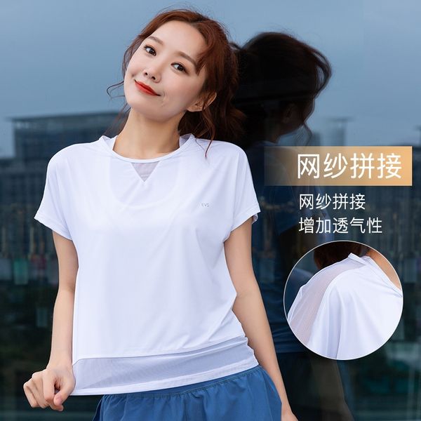 hkkss 2020 летняя новая йога одежда женщин сетки сшивание быстросохнущие короткими рукавами йога костюм спортивный костюм спортивной спортив, White;red
hkkss 2020 летняя новая йога одежда женщин сетки сшивание быстросохнущие короткими рукавами йога костюм спортивный костюм спортивной спортив, White;red