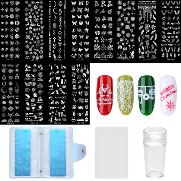 new product popular nail art practical template set nail art plate stamp tool nail art set, White
new product popular nail art practical template set nail art plate stamp tool nail art set, White