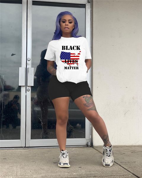 black lives matter women tracksuits summer short sleeve o-neck shorts 2pcs sports sets casual slim printed ladies two pieces outfits, Gray
black lives matter women tracksuits summer short sleeve o-neck shorts 2pcs sports sets casual slim printed ladies two pieces outfits, Gray