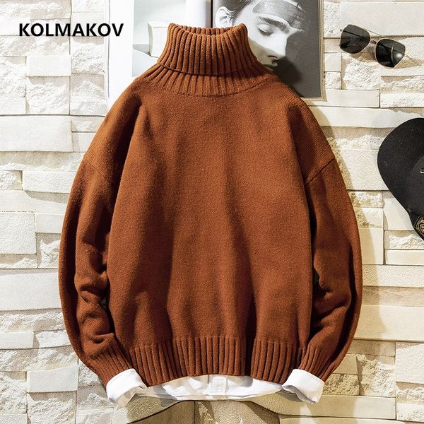 kolmakov 2020 autumn men's sweaters mens sweater turtleneck knitted pullovers winter soft wool men sweater size -3xl, White;black
kolmakov 2020 autumn men's sweaters mens sweater turtleneck knitted pullovers winter soft wool men sweater size -3xl, White;black