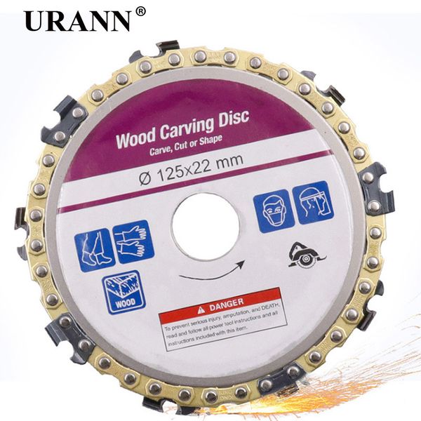 urann 1pcs 4 inch 5 inch wood carving disc 7/9 tooth grinder disc fine chainsaw diss for 100/115 angle grinder wooking tools
urann 1pcs 4 inch 5 inch wood carving disc 7/9 tooth grinder disc fine chainsaw diss for 100/115 angle grinder wooking tools