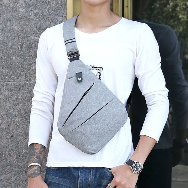 shoulder bag waterproof oxford cloth men's chest bag multi-function anti-theft grab wild casual shoulder messenger
shoulder bag waterproof oxford cloth men's chest bag multi-function anti-theft grab wild casual shoulder messenger