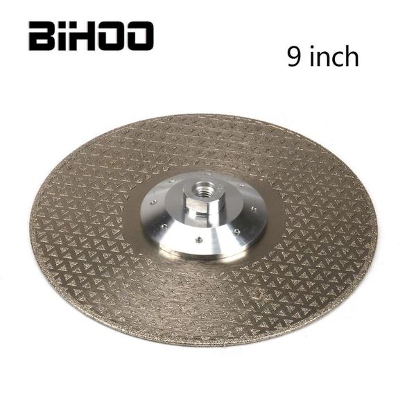 1pcs 230mm electroplated diamond cutting grinding disc m12/m14/m16 flange saw blade for granite marble ceramic
1pcs 230mm electroplated diamond cutting grinding disc m12/m14/m16 flange saw blade for granite marble ceramic