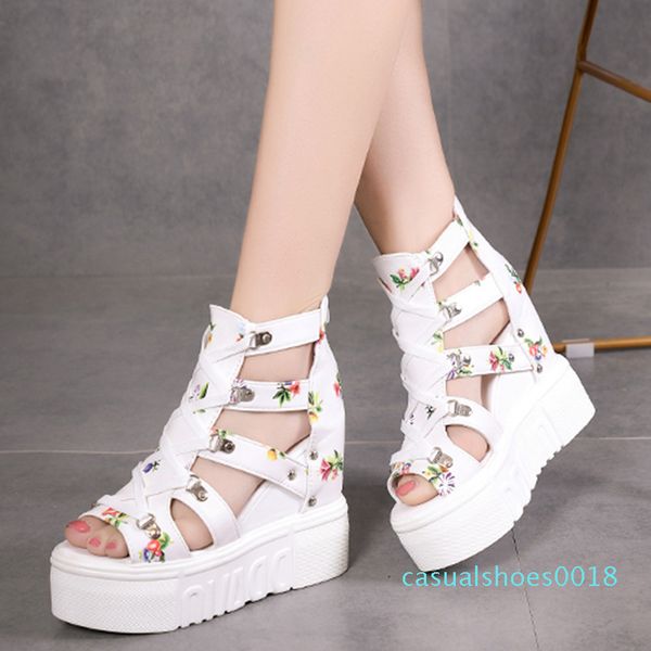 lucyever 12cm super high heels platform sandals women fashion print cross strap shoes woman casual hollow out wedges sandalias c18, Black
lucyever 12cm super high heels platform sandals women fashion print cross strap shoes woman casual hollow out wedges sandalias c18, Black