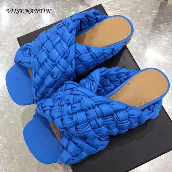 woven new slipper shoe for women peep toe chic new lady blue purple beige slides sandal genuine leather vogue mules lazy shoe, Black
woven new slipper shoe for women peep toe chic new lady blue purple beige slides sandal genuine leather vogue mules lazy shoe, Black