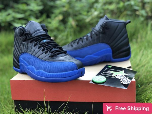 2020 authentic 12 game royal men basketball shoes black blue sports sneakers real carbon fiber 130690 -014 with original box
2020 authentic 12 game royal men basketball shoes black blue sports sneakers real carbon fiber 130690 -014 with original box