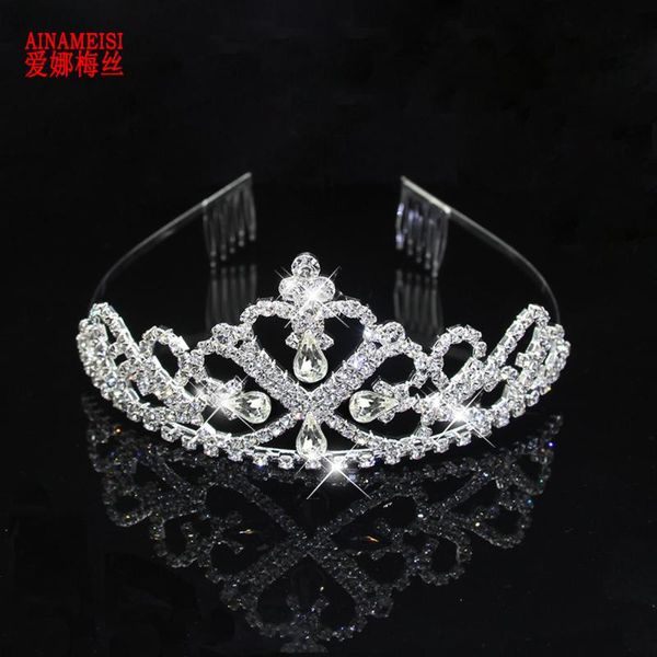 ainameisi new blue crystal tiara wedding crown headband women girls rhinestone pageant party bridal hair jewelry accessories, Golden;silver
ainameisi new blue crystal tiara wedding crown headband women girls rhinestone pageant party bridal hair jewelry accessories, Golden;silver