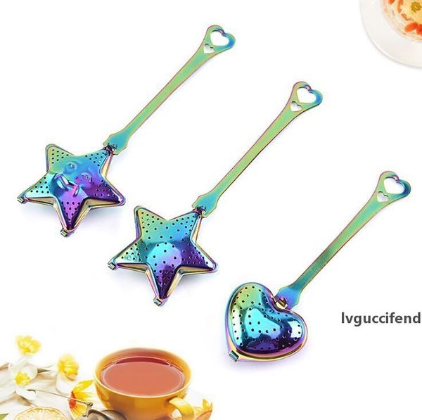 3 styles metal tea strainer stainless steel color titanium tea infuser star heart shape tea infusers
3 styles metal tea strainer stainless steel color titanium tea infuser star heart shape tea infusers