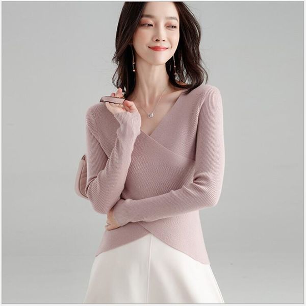 women's sweaters elasticity soft women sweater autumn pullovers knitted v neck slim knit coat female blouse winter knitwear s100, White;black
women's sweaters elasticity soft women sweater autumn pullovers knitted v neck slim knit coat female blouse winter knitwear s100, White;black
